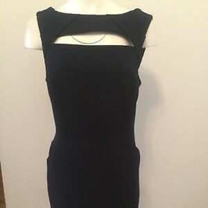 NWT Anne Klein Navy Sheath dress with cut out